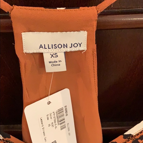 Allison Joy Leopard Strappy Cami - Picture 2 of 9